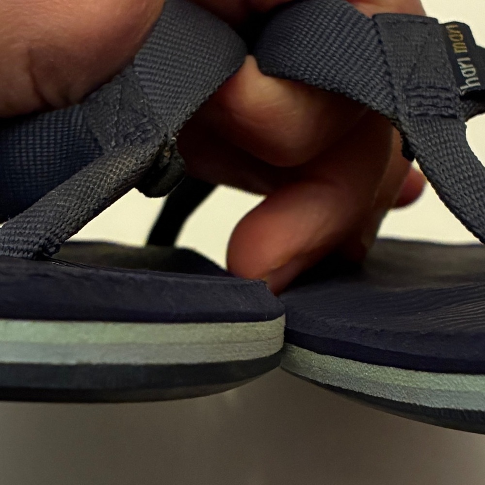 Navy Hari Mari Flip Flops View 4